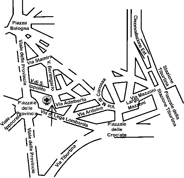 Cartina di S. Ippolito