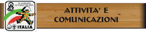 Attività e comunicazioni